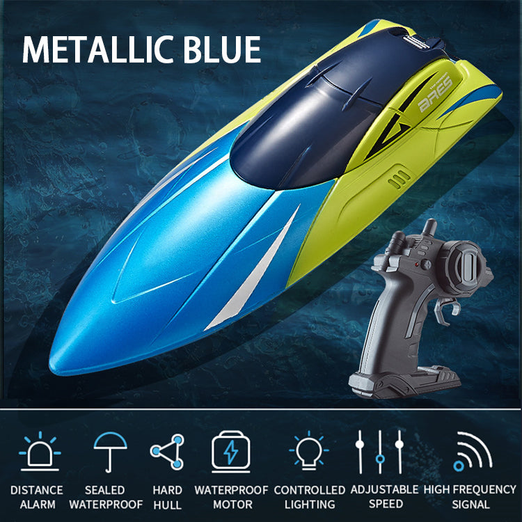 Factory Direct Price Outdoor Kids Electric Waterproof Speedboat High Speed Yacht Model Toy 2.4G Remote Control Boat For Hot Sale