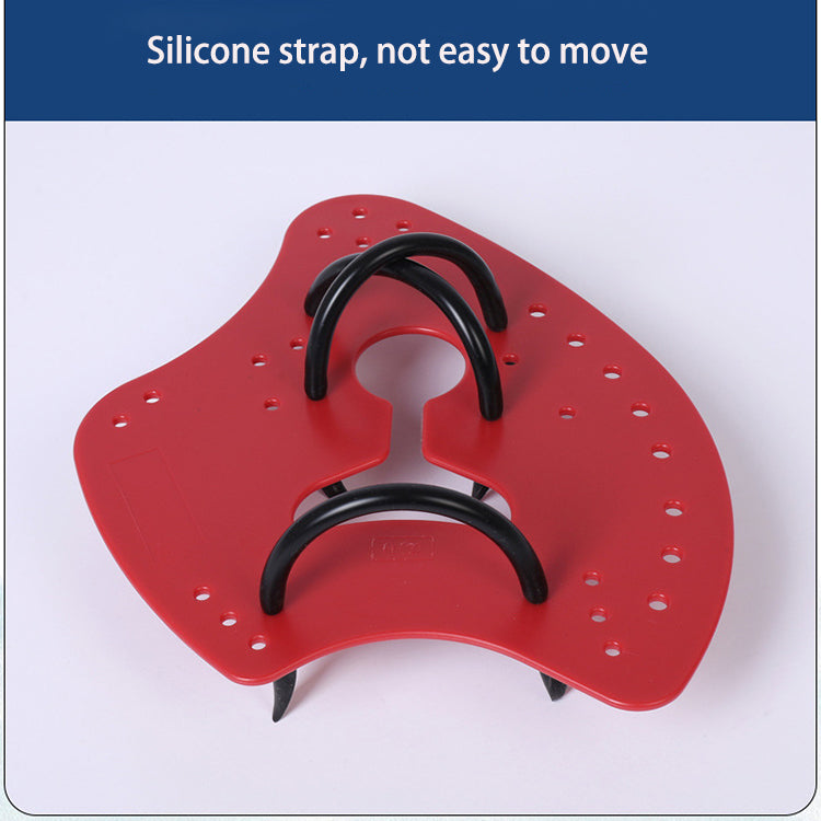 Professional Factory Custom Swimming Diving Flippers PP Silicone Swim Training Adjustable Hand Paddles For Kids And Adults