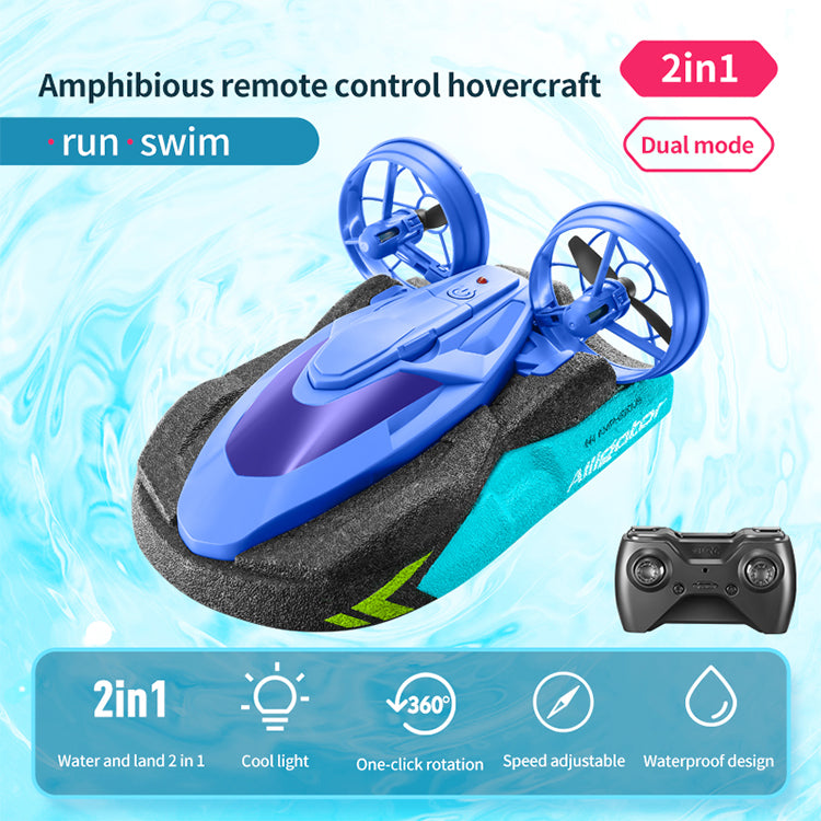 OEM Factory Wholesale Children's Toy Gift Waterproof Rc Car Water And Land 2 In 1 Electric Remote Control Boat With High Quality