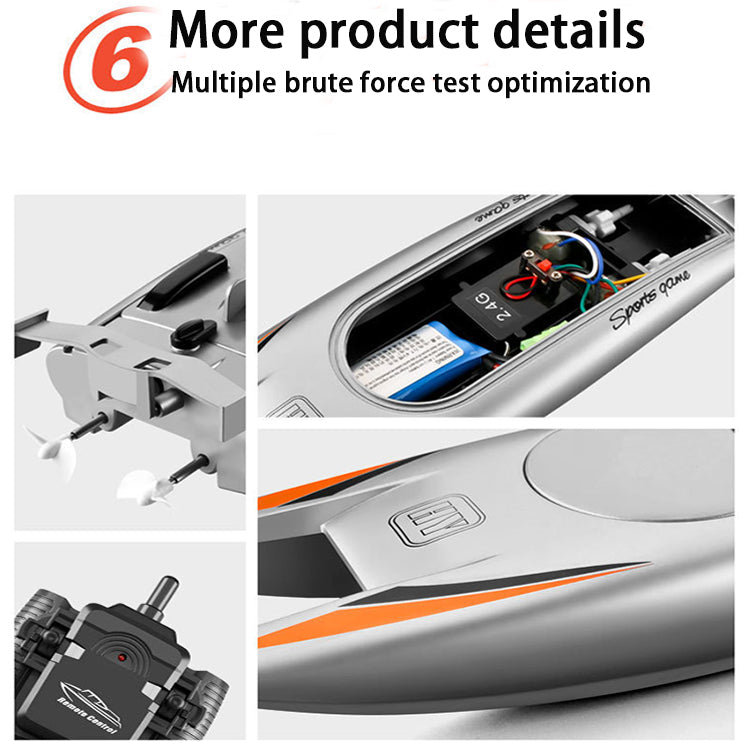 Factory Direct Sales Outdoor Speed RC Boat Dual Motor Waterproof Yacht Toys 30km/h Remote Control Boats With Wholesale Price