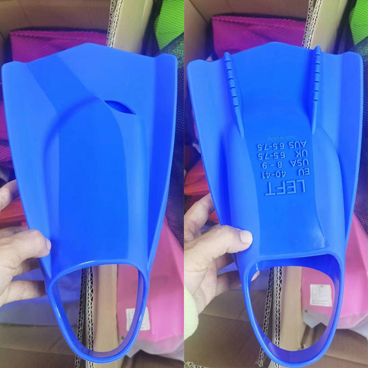 Factory Direct Supply Adult Diving Training Equipment Short Flippers Soft Silicone Swimming Fins With High Quality