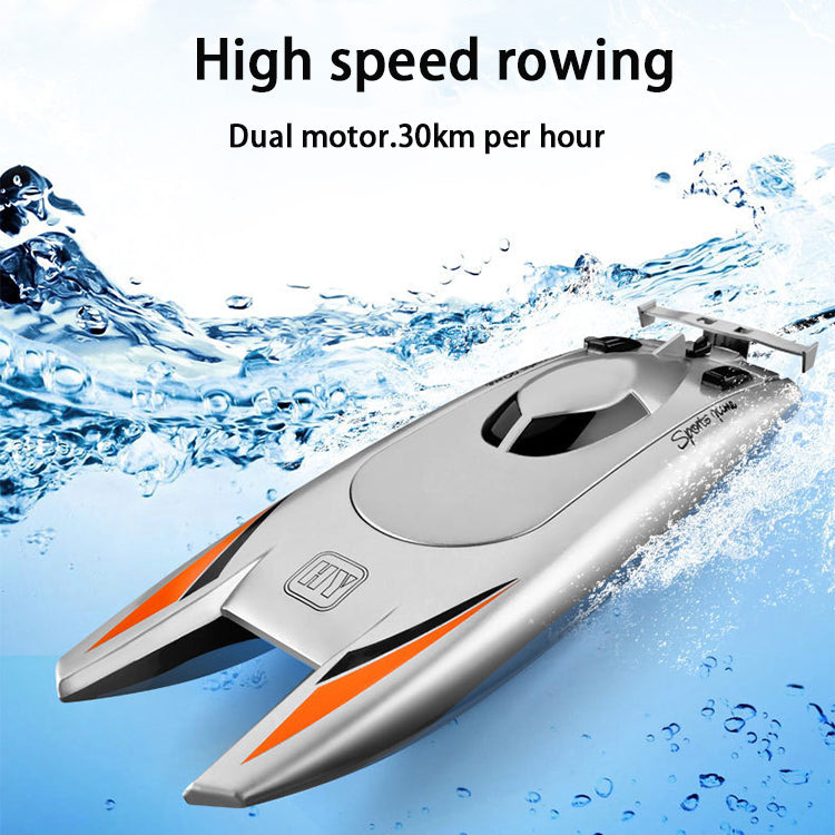 Factory Direct Sales Outdoor Speed RC Boat Dual Motor Waterproof Yacht Toys 30km/h Remote Control Boats With Wholesale Price