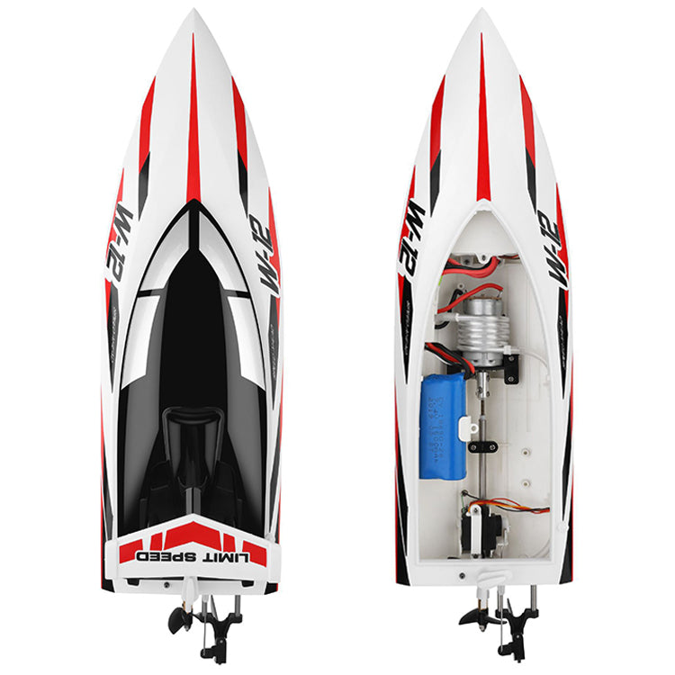 Chinese Factory Wholesale Kids Remote Control Waterproof Toy Ship 35km/h High Speed Rc Boat For Hot Sale