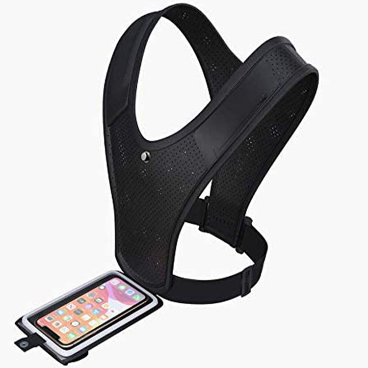 Factory Direct Supply Breathable With Pockets Training And Adjustable Reflective Running Vest Chest Phone Holder For Hot Sale
