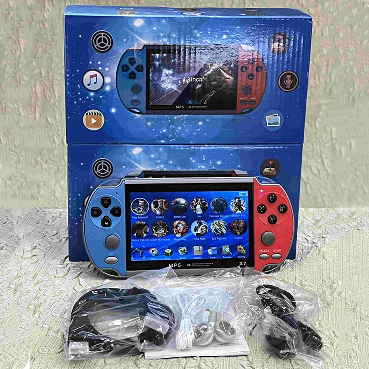 Factory Direct Supply Retro Handheld 8G MP5 Dual Rocker Game Machine Built In Games 4.3inch HD Screen Game Console For Hot Sale
