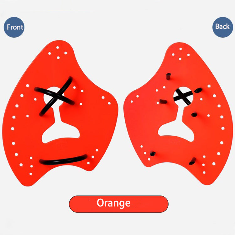 Professional Factory Custom Swimming Diving Flippers PP Silicone Swim Training Adjustable Hand Paddles For Kids And Adults