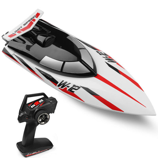 Chinese Factory Wholesale Kids Remote Control Waterproof Toy Ship 35km/h High Speed Rc Boat For Hot Sale