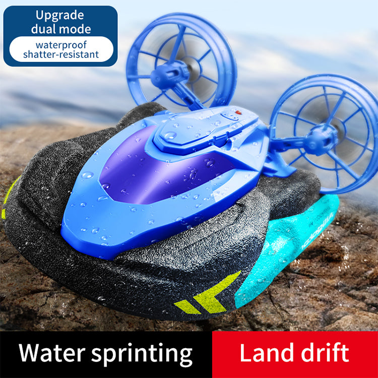 OEM Factory Wholesale Children's Toy Gift Waterproof Rc Car Water And Land 2 In 1 Electric Remote Control Boat With High Quality