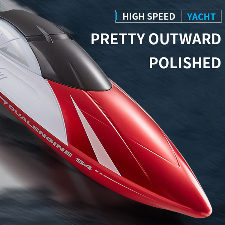 Factory Direct Price Outdoor Kids Electric Waterproof Speedboat High Speed Yacht Model Toy 2.4G Remote Control Boat For Hot Sale