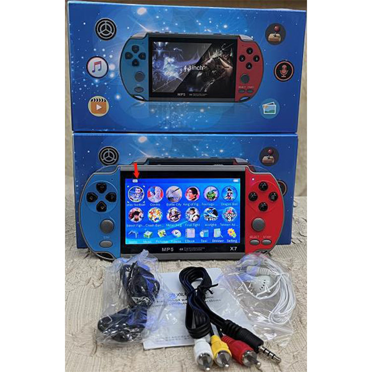 Factory Direct Supply Retro Handheld 8G MP5 Dual Rocker Game Machine Built In Games 4.3inch HD Screen Game Console For Hot Sale