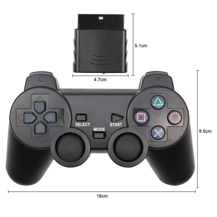 Factory Hot Sale Built-in Dual Vibration Motors 2.4GPS2 Wireless Game Controller With Wholesale Price