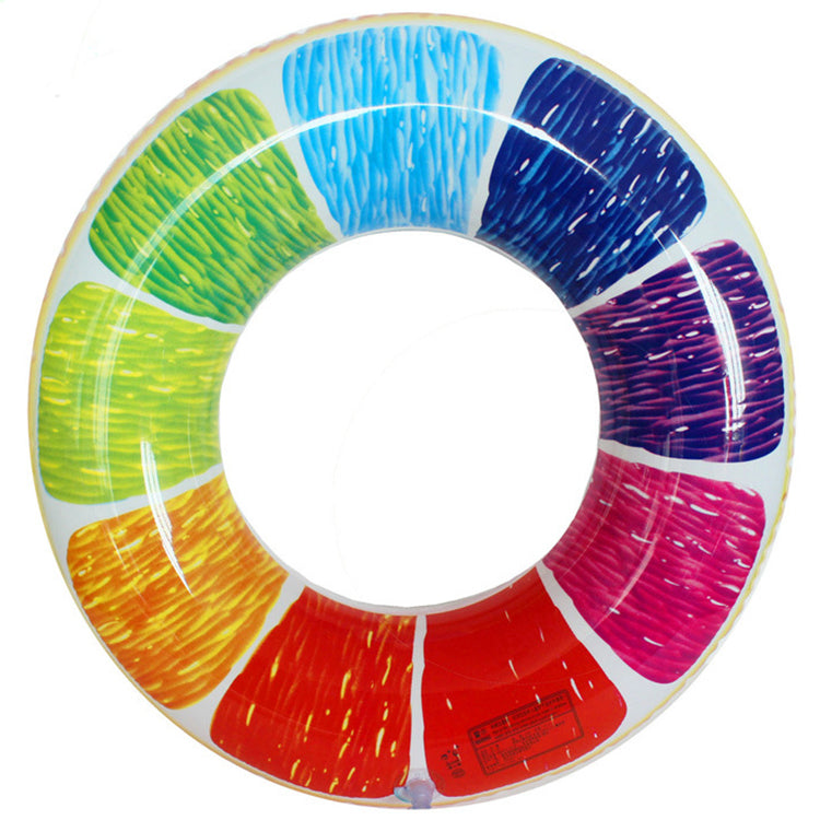Factory Direct Supply Outdoor Beach Swim Pool Float Ring Life Buoy Pvc Children's Inflatable Swimming Ring For Hot Sale