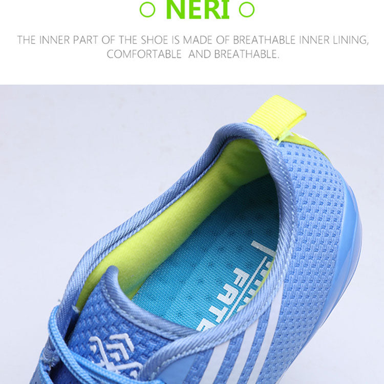 Hot Sale Soccer Sports Shoes Football Boots Fly Knitted Mesh for Men Rubber Cr 7 Football Shoes