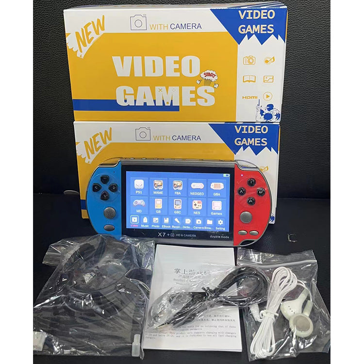 Factory Direct Supply Retro Handheld 8G MP5 Dual Rocker Game Machine Built In Games 4.3inch HD Screen Game Console For Hot Sale