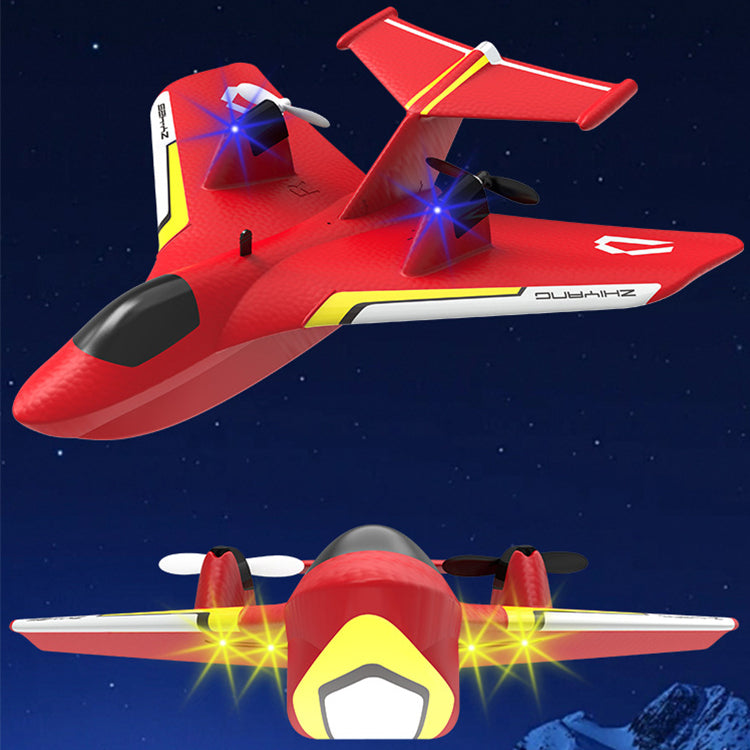 Hot Sale Factory Direct 2.4g EPP Foam Electric Toys Children Rc Plane Water Land Air Remote Control Aircraft With LED Lights
