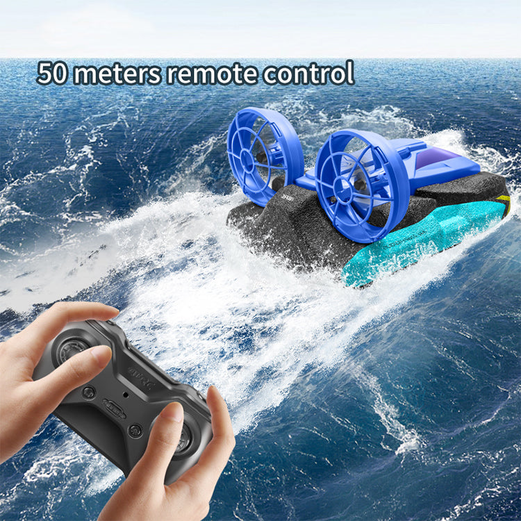 OEM Factory Wholesale Children's Toy Gift Waterproof Rc Car Water And Land 2 In 1 Electric Remote Control Boat With High Quality