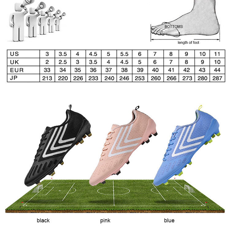 Hot Sale Soccer Sports Shoes Football Boots Fly Knitted Mesh for Men Rubber Cr 7 Football Shoes