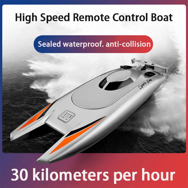 Factory Direct Sales Outdoor Speed RC Boat Dual Motor Waterproof Yacht Toys 30km/h Remote Control Boats With Wholesale Price