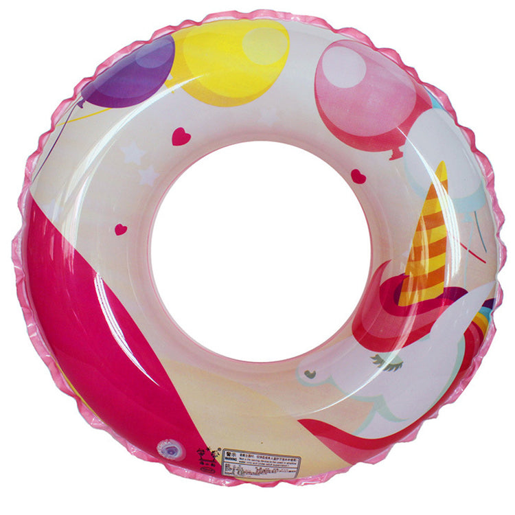 Factory Direct Supply Outdoor Beach Swim Pool Float Ring Life Buoy Pvc Children's Inflatable Swimming Ring For Hot Sale