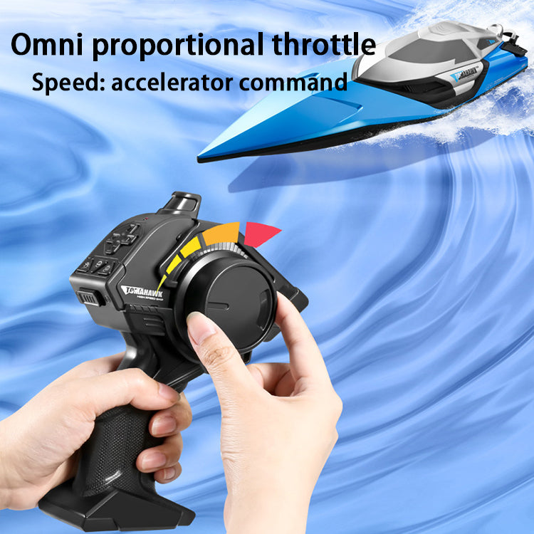 Hot Sale Factory Direct 70km/h Rc Remote Control Speed Boat 2.4ghz Simulation Model High Speed Rc Boat For Kids