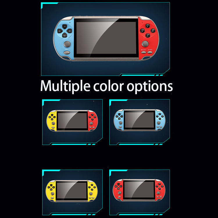 Factory Direct Supply Retro Handheld 8G MP5 Dual Rocker Game Machine Built In Games 4.3inch HD Screen Game Console For Hot Sale