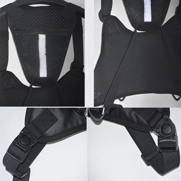 Factory Direct Supply Outdoor Fashion Unisex Training Running Portable Backpack Vest Jogging Sport Chest Bag With High Quality