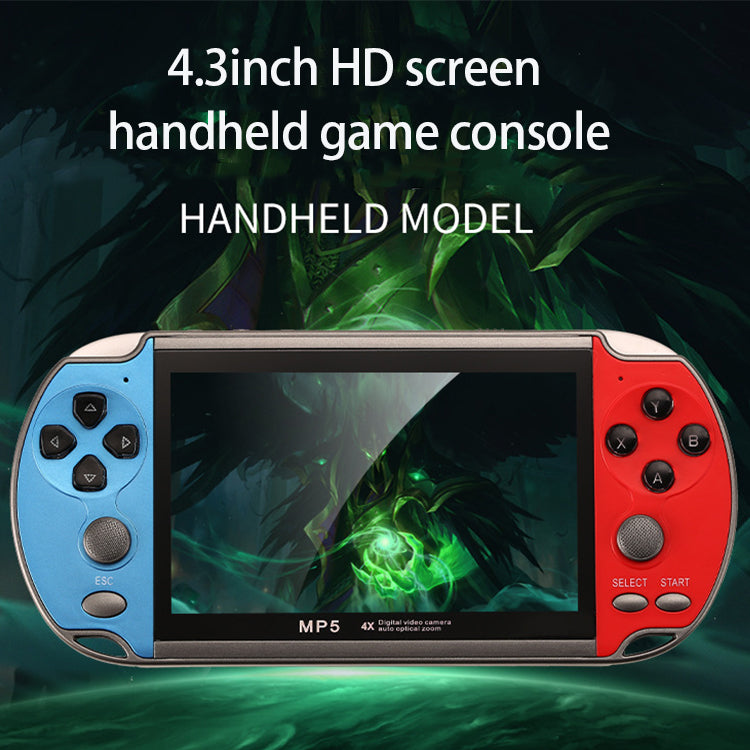 Factory Direct Supply Retro Handheld 8G MP5 Dual Rocker Game Machine Built In Games 4.3inch HD Screen Game Console For Hot Sale