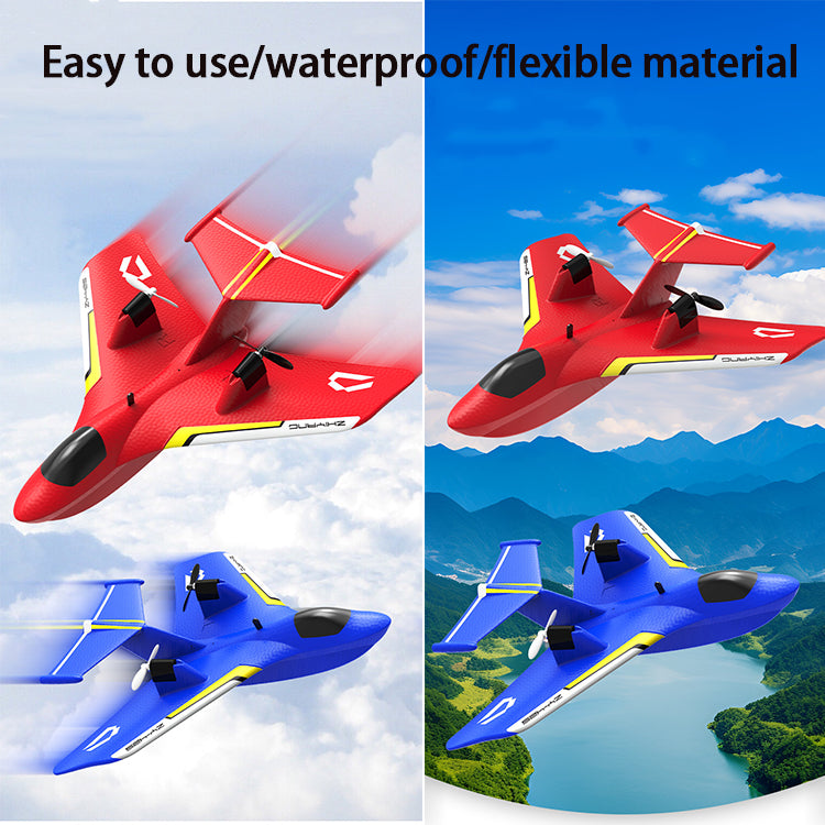 Hot Sale Factory Direct 2.4g EPP Foam Electric Toys Children Rc Plane Water Land Air Remote Control Aircraft With LED Lights