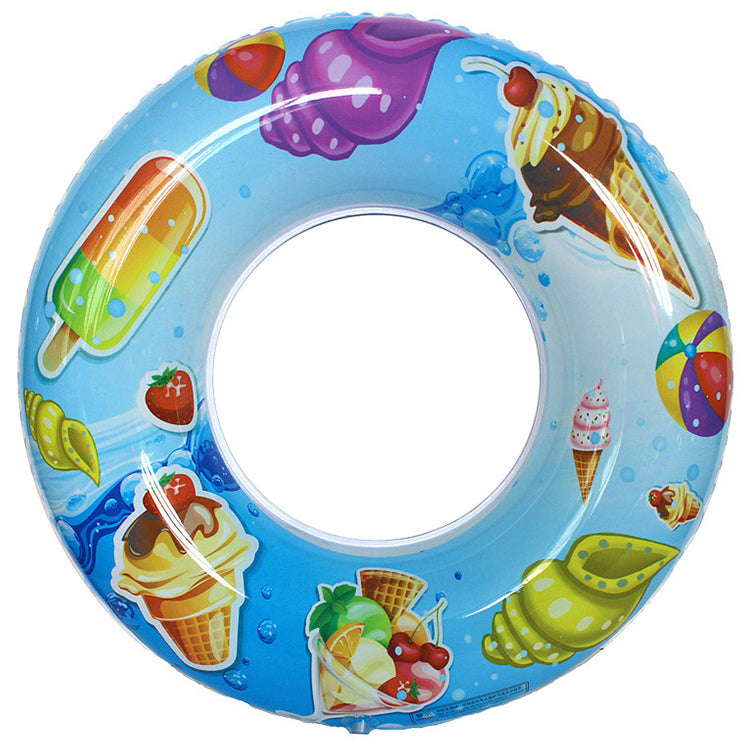 Factory Direct Supply Outdoor Beach Swim Pool Float Ring Life Buoy Pvc Children's Inflatable Swimming Ring For Hot Sale