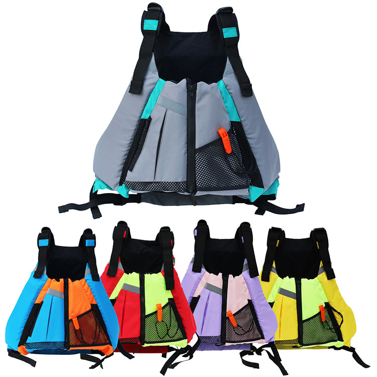 Factory Hot Sale Adult Buoyancy Epe Foam Swimming Breathable Life Vest Kayak Fishing Water Sports Life Jacket With High Quality