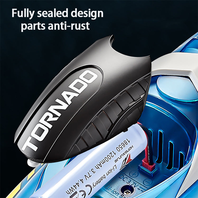 Factory Direct Supply 2.4GHz Electric Boat Model Waterproof Children's Rc Toys Remote Control High Speed Speedboat For Hot Sale
