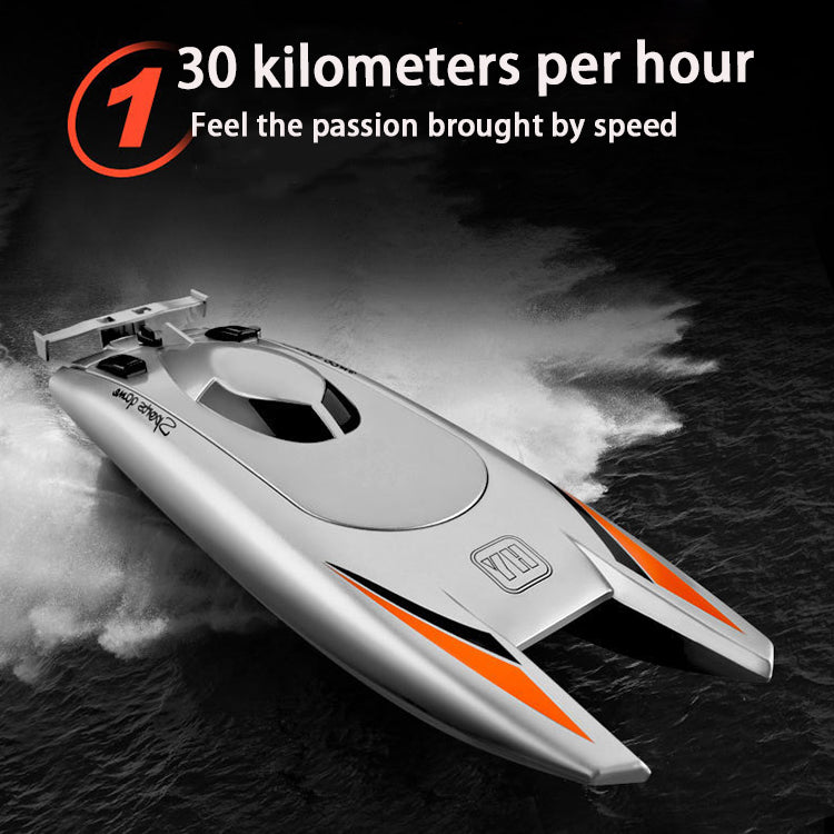 Factory Direct Sales Outdoor Speed RC Boat Dual Motor Waterproof Yacht Toys 30km/h Remote Control Boats With Wholesale Price