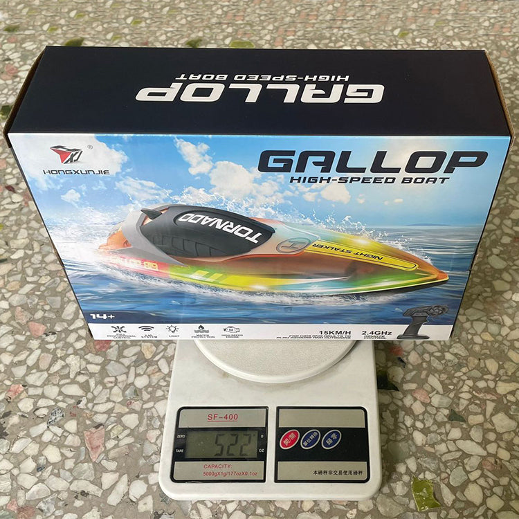 Factory Direct Supply 2.4GHz Electric Boat Model Waterproof Children's Rc Toys Remote Control High Speed Speedboat For Hot Sale