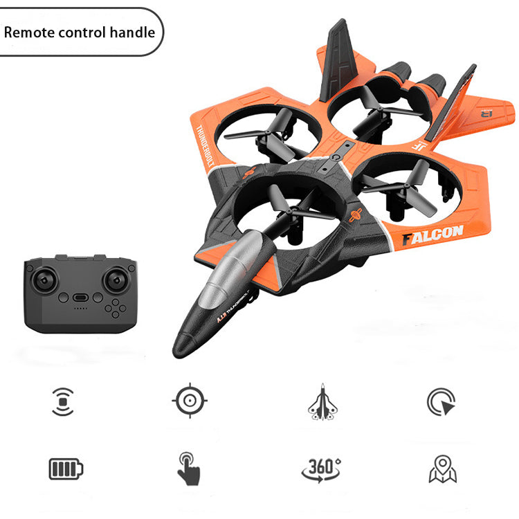 Factory Hot Sale 2.4GHz Foam Remote Control Fighter Drone Kids Toy Watch Rc Airplane With Wholesale Price