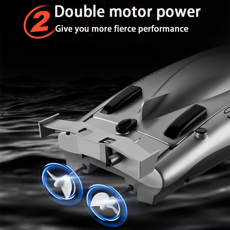 Factory Direct Sales Outdoor Speed RC Boat Dual Motor Waterproof Yacht Toys 30km/h Remote Control Boats With Wholesale Price