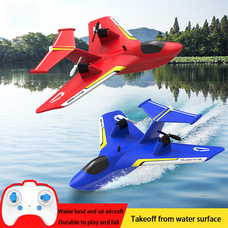 Hot Sale Factory Direct 2.4g EPP Foam Electric Toys Children Rc Plane Water Land Air Remote Control Aircraft With LED Lights