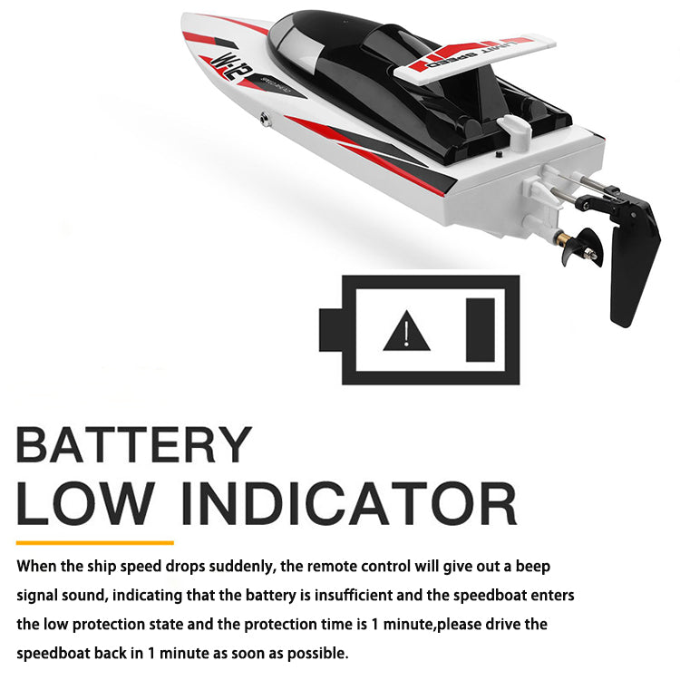 Chinese Factory Wholesale Kids Remote Control Waterproof Toy Ship 35km/h High Speed Rc Boat For Hot Sale