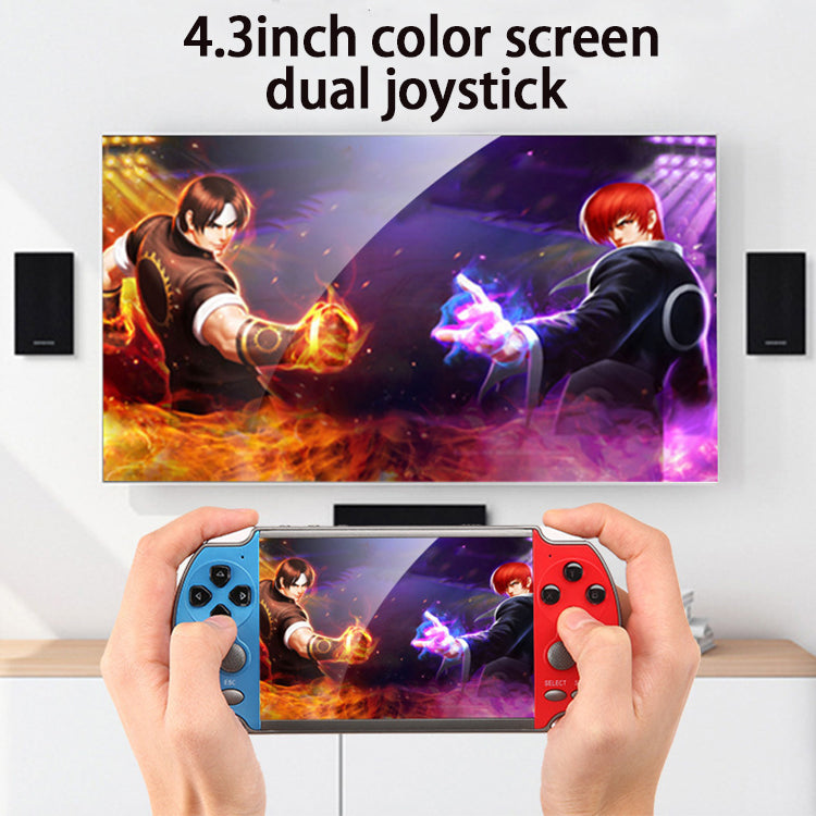 Factory Direct Supply Retro Handheld 8G MP5 Dual Rocker Game Machine Built In Games 4.3inch HD Screen Game Console For Hot Sale