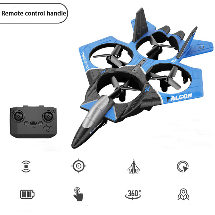 Factory Hot Sale 2.4GHz Foam Remote Control Fighter Drone Kids Toy Watch Rc Airplane With Wholesale Price