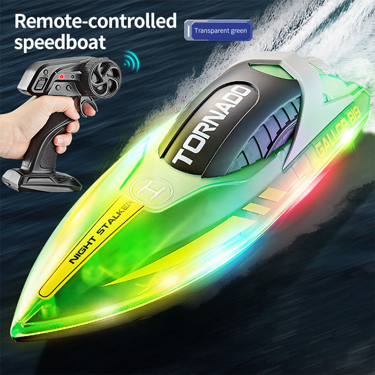 Factory Direct Supply 2.4GHz Electric Boat Model Waterproof Children's Rc Toys Remote Control High Speed Speedboat For Hot Sale