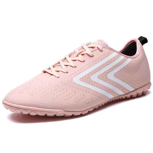 Hot Sale Soccer Sports Shoes Football Boots Fly Knitted Mesh for Men Rubber Cr 7 Football Shoes