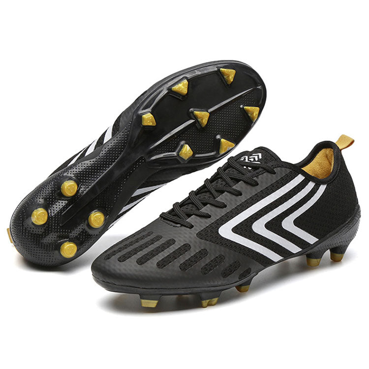 Hot Sale Soccer Sports Shoes Football Boots Fly Knitted Mesh for Men Rubber Cr 7 Football Shoes