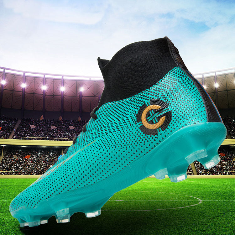 Hot Selling Boots Shoe Soccer Breathable Sneakers Fg Football Shoes High Top For Factory Supplier