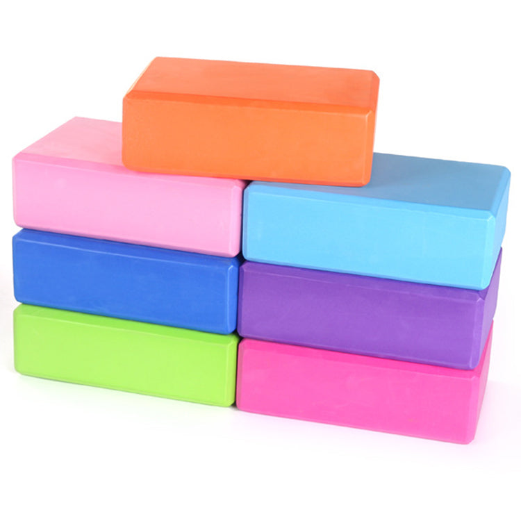Wholesale Eva Yoga Bricks High Density Non-Slip Support Yoga Blocks Factory Direct Price