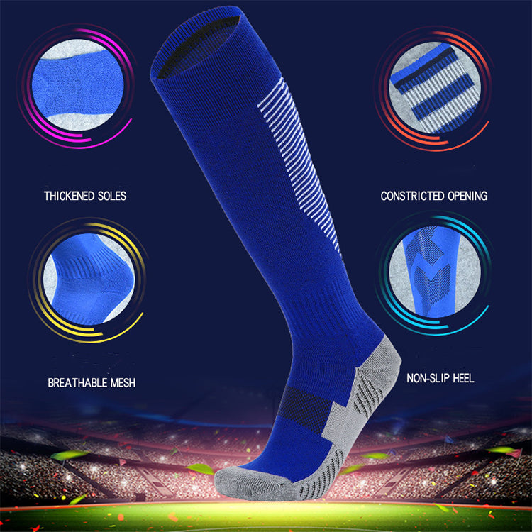 Hot Sale Factory Direct Custom Grip Socks Anti Slip Sweat-proof Friction-resistant Unisex Football Socks With Wholesale Prices
