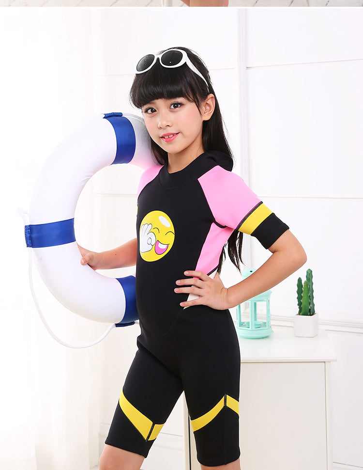 Professional Factory Swimwear Swimming Surfing Suit For Children(short) 2mm Kids Wet Suits Shorty