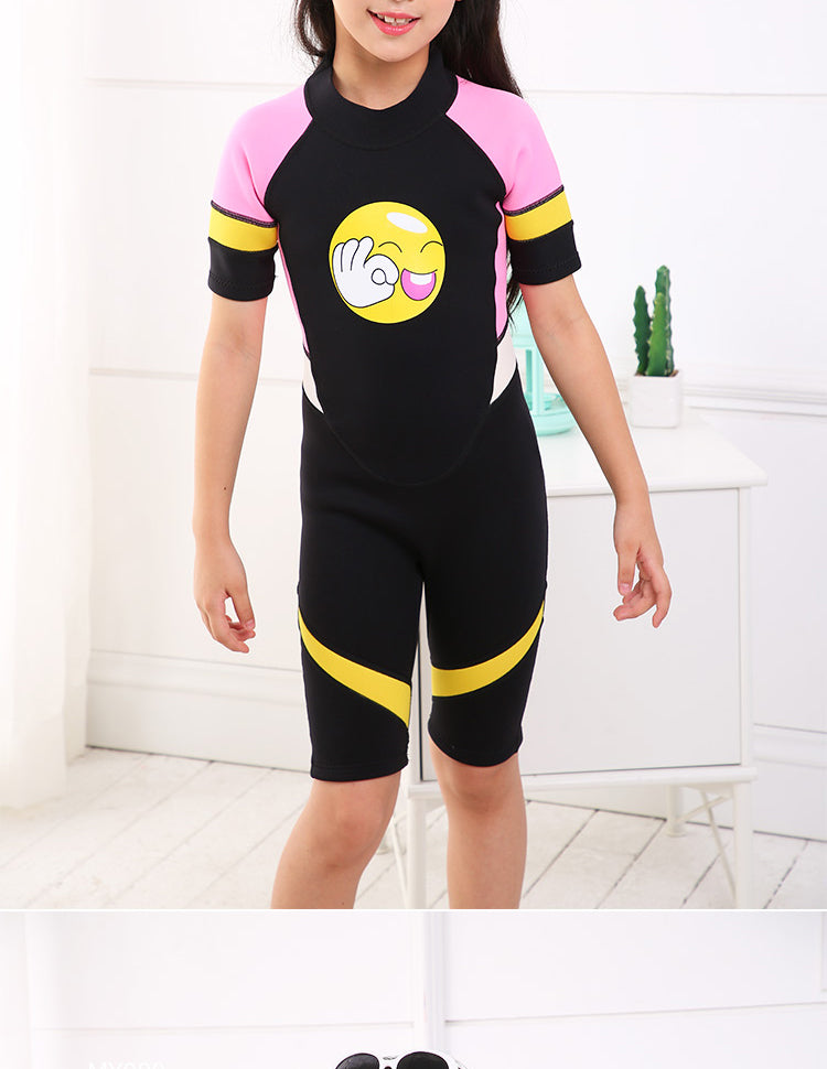 Professional Factory Swimwear Swimming Surfing Suit For Children(short) 2mm Kids Wet Suits Shorty