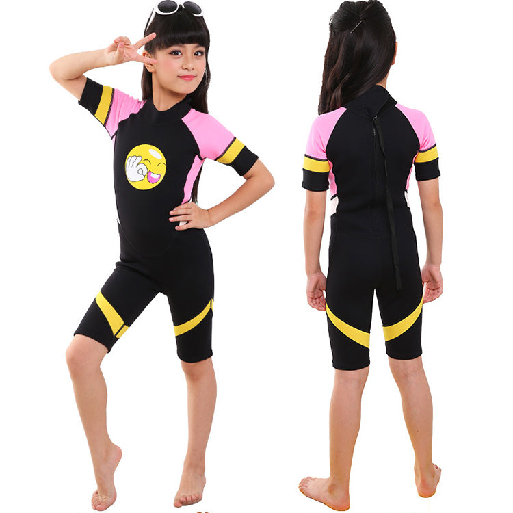 Professional Factory Swimwear Swimming Surfing Suit For Children(short) 2mm Kids Wet Suits Shorty