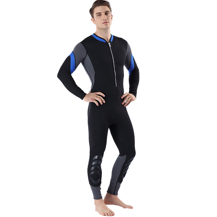 Custom wetsuits 3MM Neoprene front Zip Long Sleeve one Pieces men women Wetsuit for diving surfing