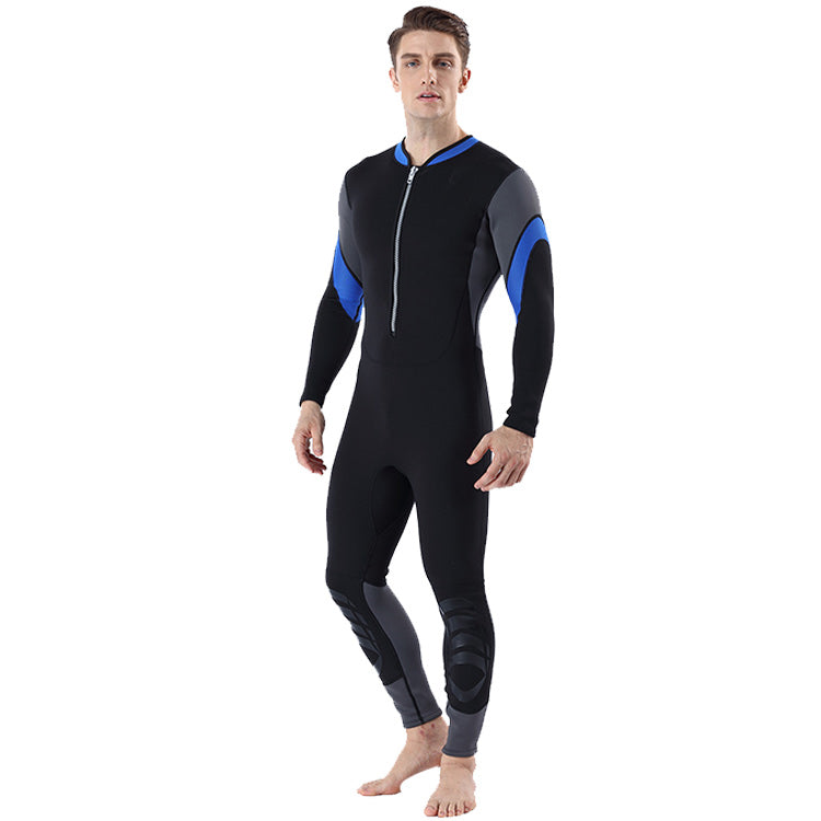 Custom wetsuits 3MM Neoprene front Zip Long Sleeve one Pieces men women Wetsuit for diving surfing